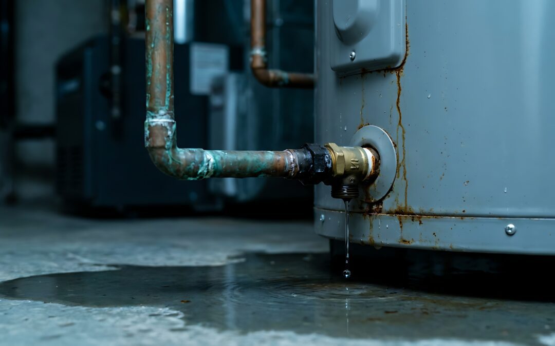 water heater in need of repair
