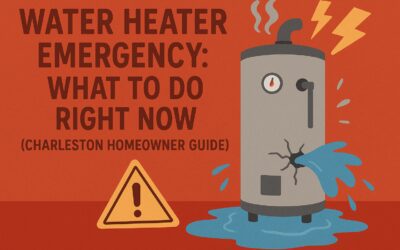 Water Heater Emergency: What to Do Right Now (Charleston Homeowner Guide)